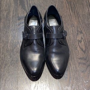 Dolce Vita black leather loafers